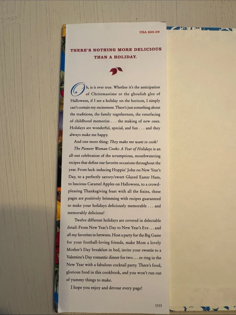 The Pioneer Woman Cooks A Year of Holidays Cookbook